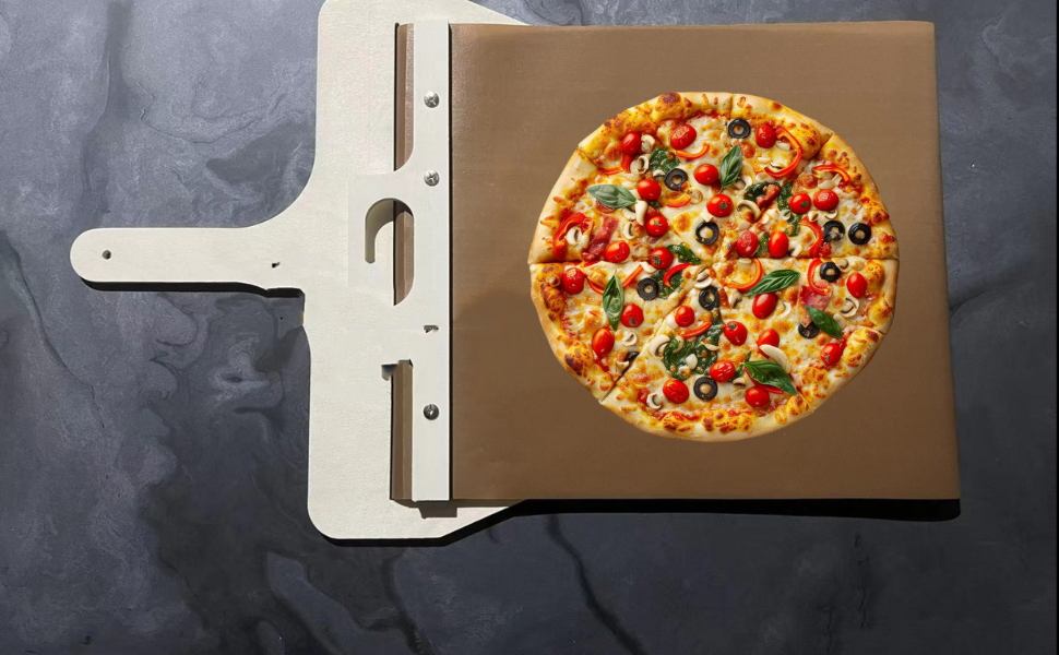 Pelle à Pizza Coulissante en Bois Naturel™ : La Solution Durable et Pratique pour des Pizzas Parfaites !